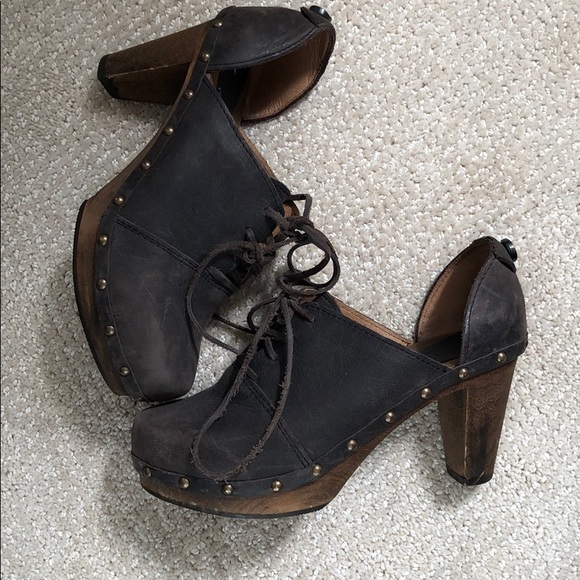 Sanita leather clog - Picture 2 of 5